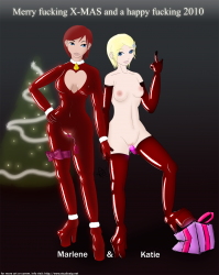 Xmas 2009- happy new year(no antlers)