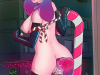 xmas-2020_window-dildo-piercings-candycane-with-xmasbows