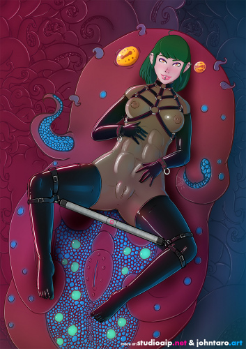 Goblin-mistakes_Tentamonster-undersuit-bondage