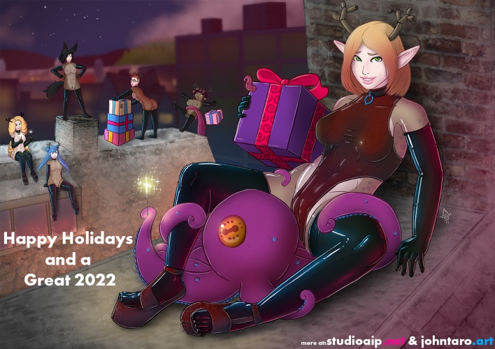 xmas-2021_deer-oversuit-swimsuit-red