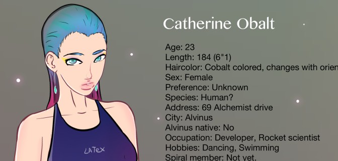 New OC: Catherine Obalt