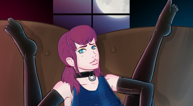 Joan Morning humping a dildo :D